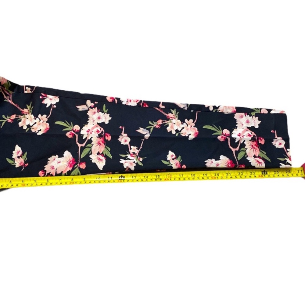 💎RARE💎NWOT JOIE Silk Blend Tailored Floral Pants, Size 2 - Picture 12 of 12